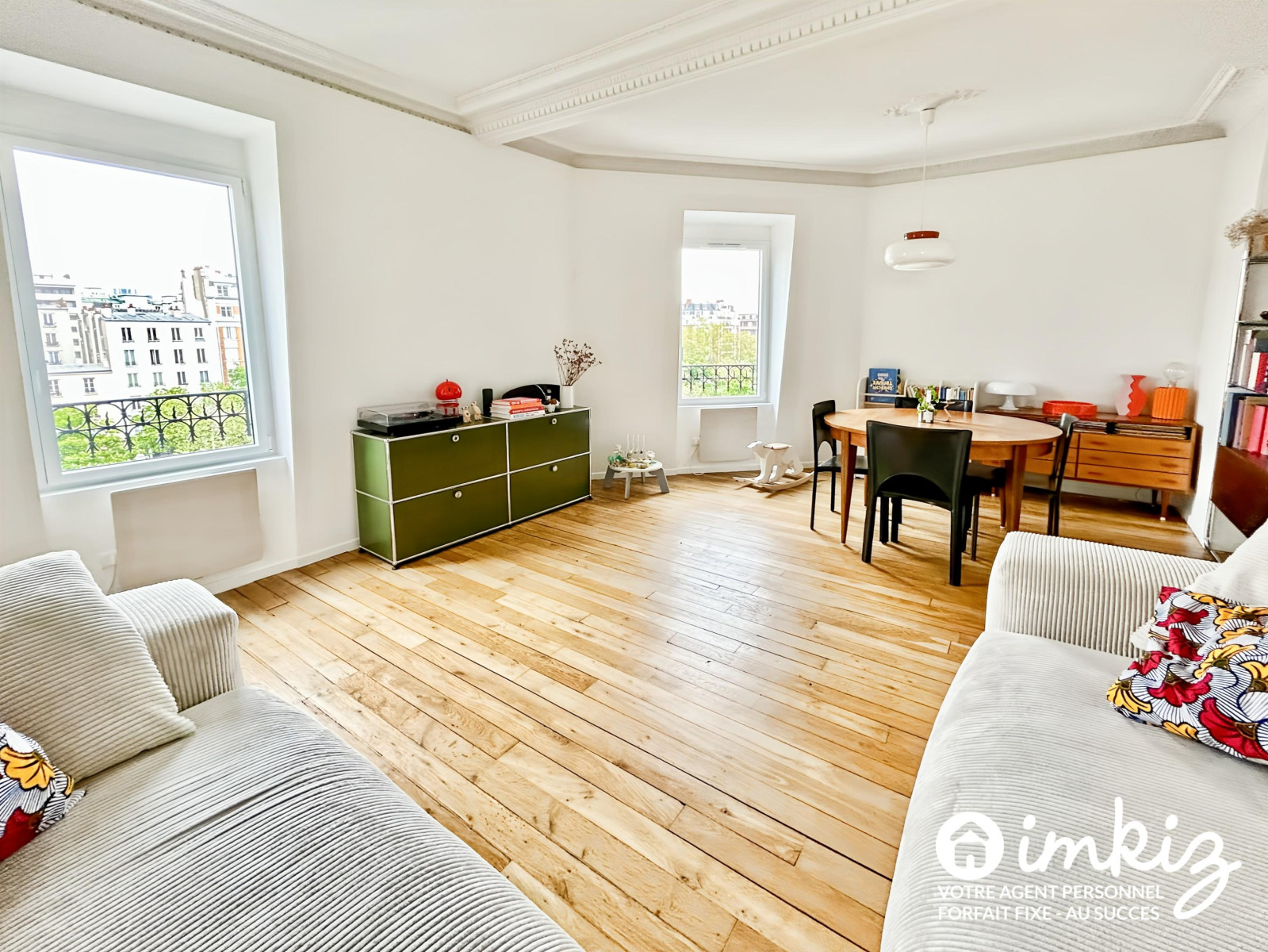 
                                                Vente
                                                 3 pièces 52m² rénové par architecte - Nation