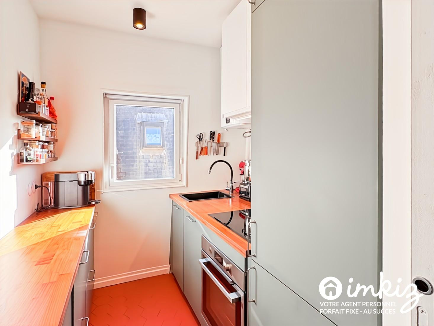 
                                                Vente
                                                 3 pièces 52m² rénové par architecte - Nation