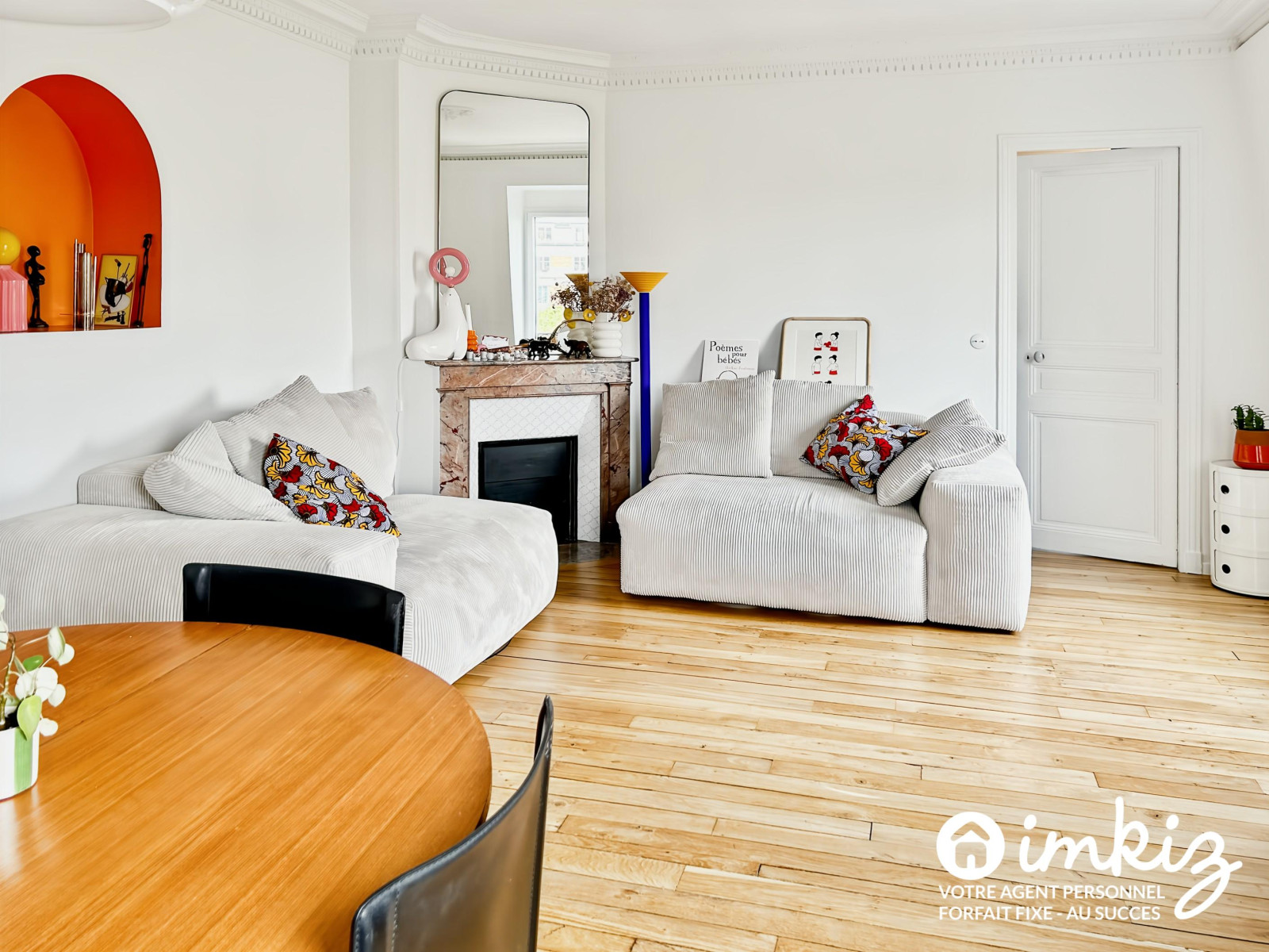 
                                                Vente
                                                 3 pièces 52m² rénové par architecte - Nation