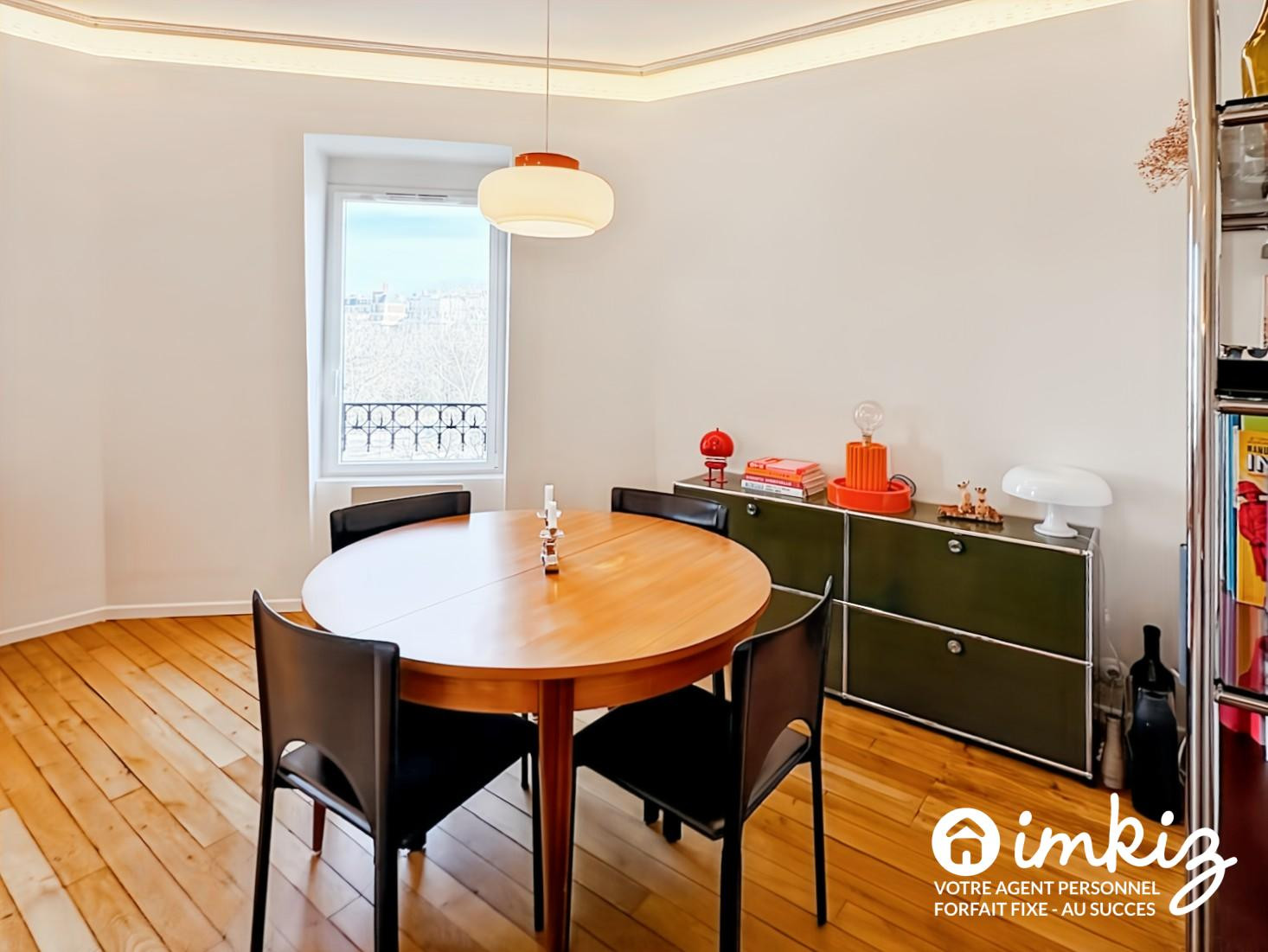 
                                                Vente
                                                 3 pièces 52m² rénové par architecte - Nation