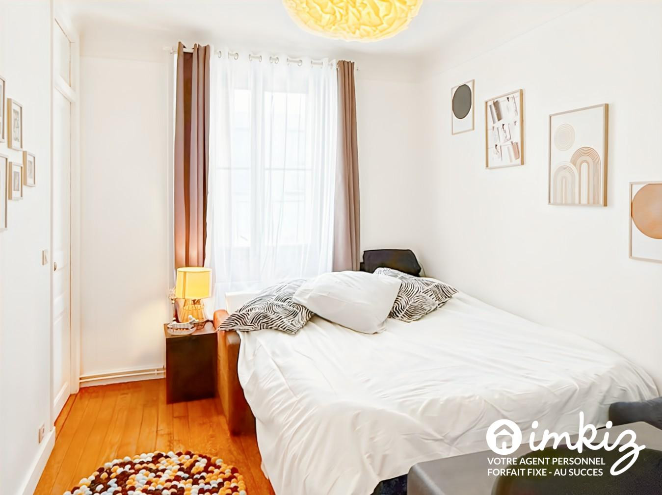
                                                Vente
                                                 3 pièces de 43m2, Paris 17ème, aucun travaux