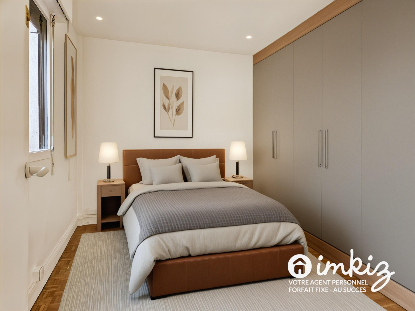 
                                                Vente
                                                 3 pièces lumineux sur jardin