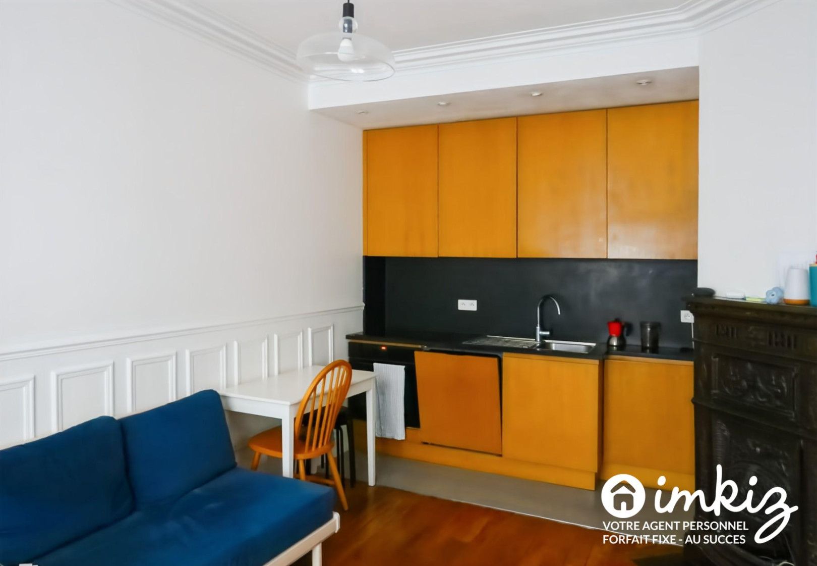 
                                                Vente
                                                 3P de 48,15 m² charme de l'ancien, calme sur cour