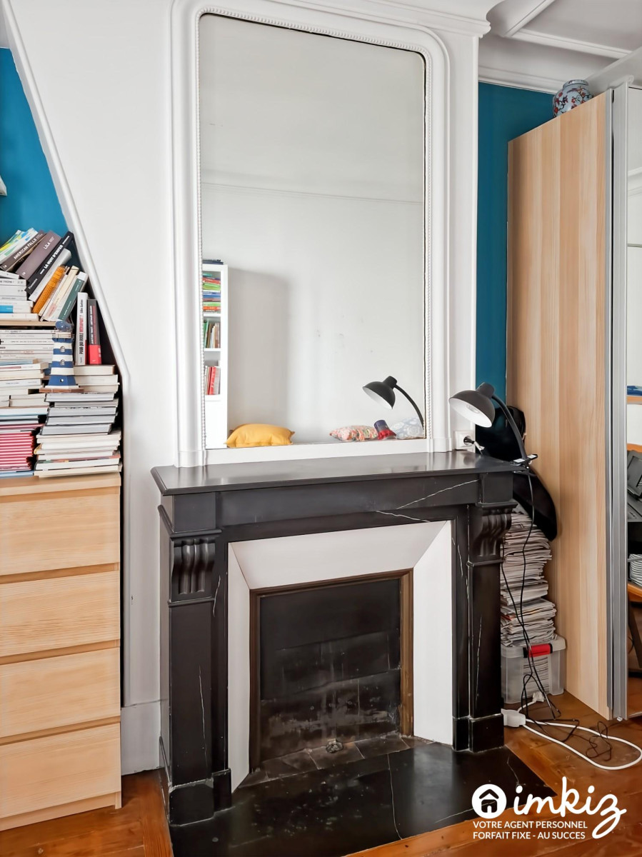 
                                                Vente
                                                 3P de 48,15 m² charme de l'ancien, calme sur cour