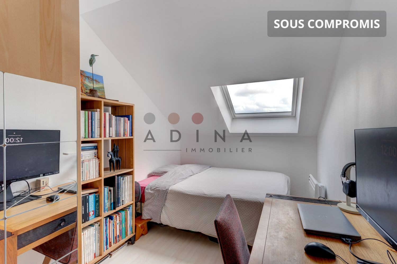 
                                                Vente
                                                 4 Pièces Dernier Etage –  Cœur de Ville – Le