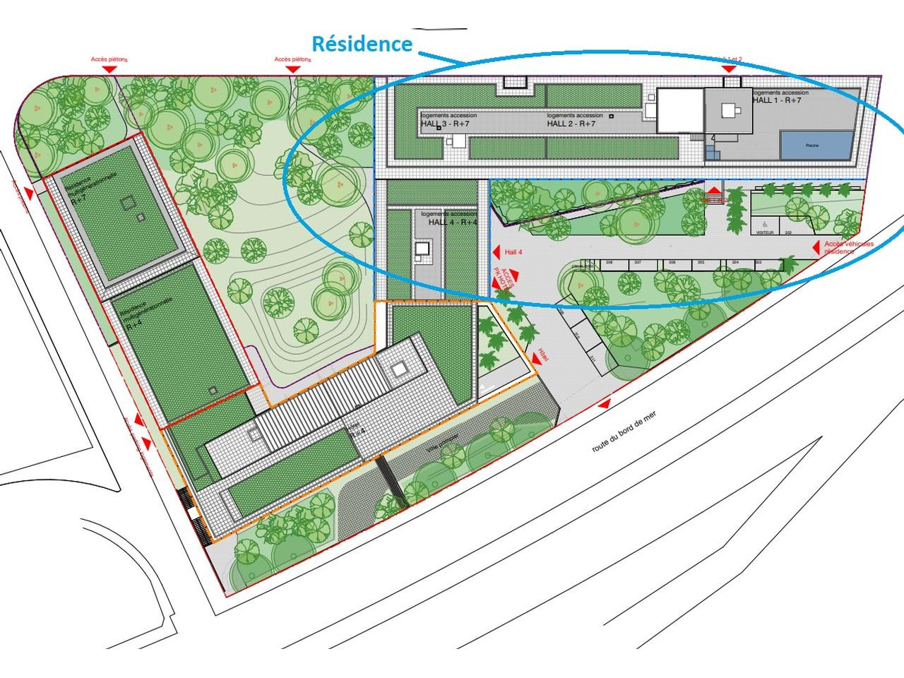 
                                                Vente
                                                 4 pièces Dernier Etage Neuf avec vue mer Saint Laurent du Var