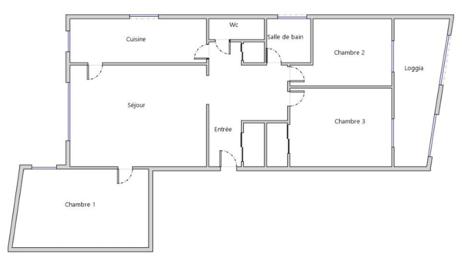 
                                                Vente
                                                 4 Pièces Lumineux de 82m² avec Jardin 120m²