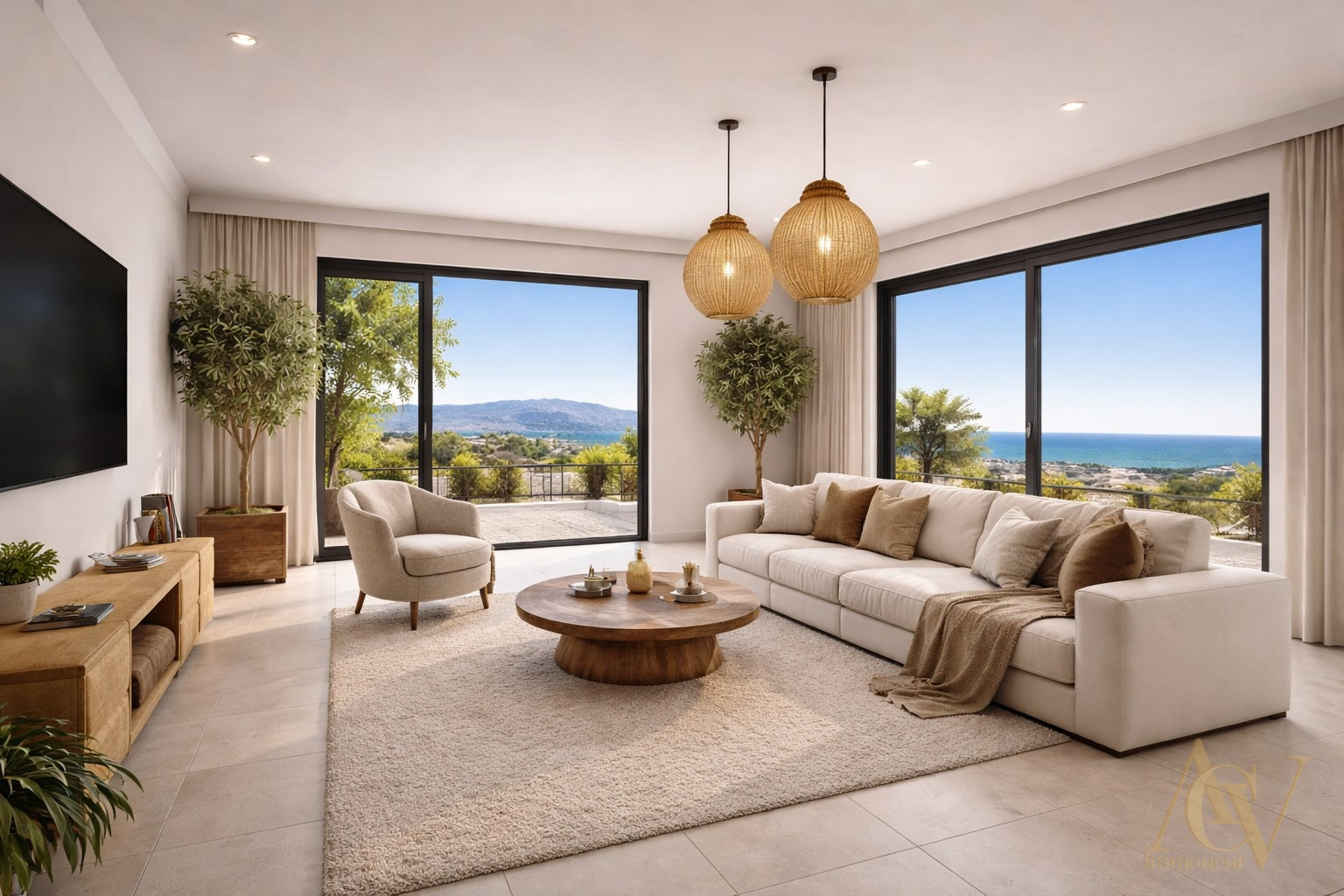 
                                                Vente
                                                 4 Pièces terrasse 100 m² vue mer Antibes