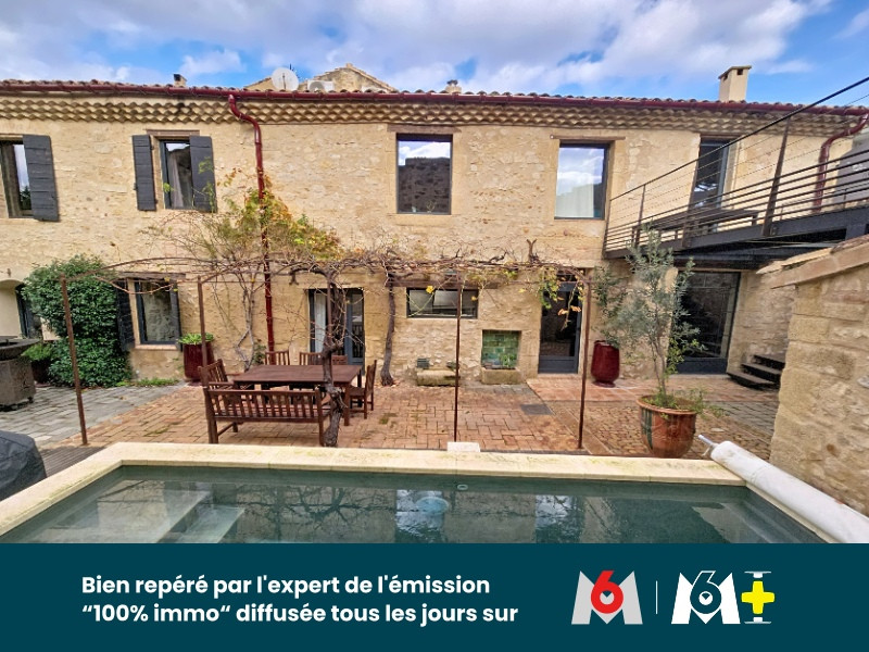 
                                                Vente
                                                 7 pièces 243 m² Maison de village de charme - Roquemaure 30150