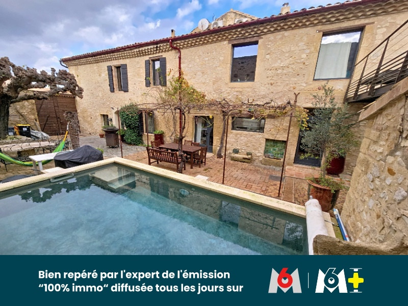 
                                                Vente
                                                 7 pièces 243 m² Maison de village de charme - Roquemaure 30150