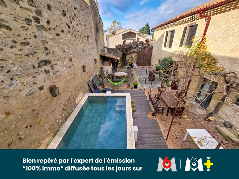 
                                                Vente
                                                 7 pièces 243 m² Maison de village de charme - Roquemaure 30150