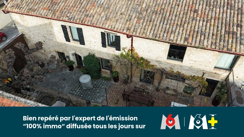 
                                                Vente
                                                 7 pièces 243 m² Maison de village de charme - Roquemaure 30150