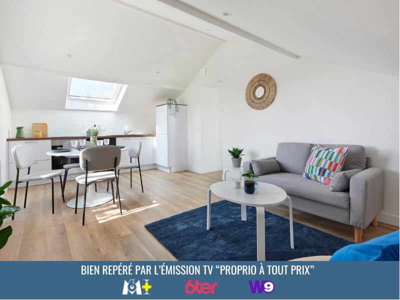 
                                                Vente
                                                 A deux pas de l'océan - Appt T3 entièrement rénové