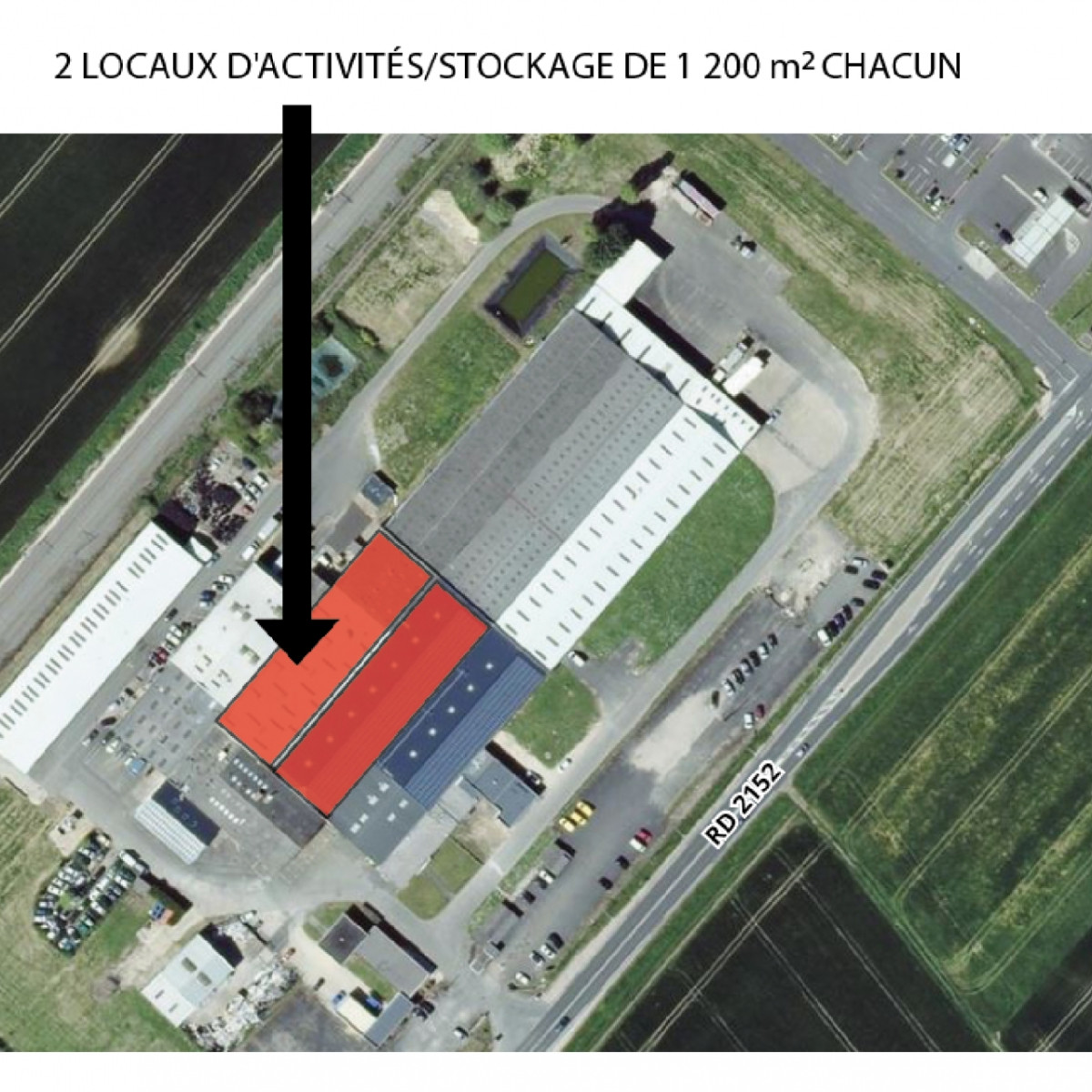 
                                                Location
                                                 À louer – 2 Locaux Industriels de 1 200 m² à Beaugency – Loiret (45)