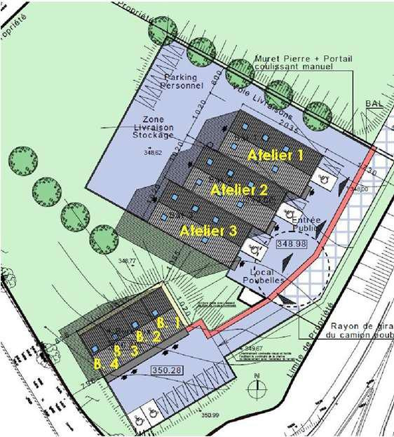 
                                                Location
                                                 À louer – 4 Bureaux de 50 m² dans un Hôtel d'Entreprises de la Zone d'Activités Quercypôle à Cambes – Lot (46)