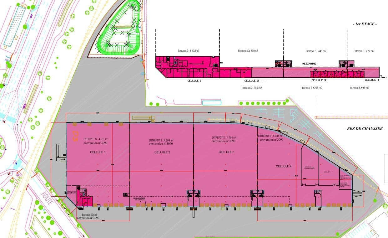 
                                                Location
                                                 À louer – Bâtiment Logistique de 22 131 m² divisibles à Gennevilliers - Hauts-de-Seine (92)