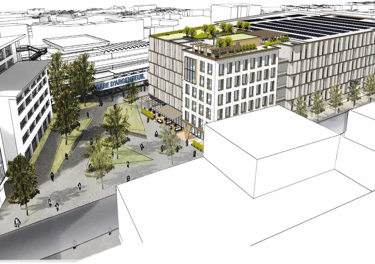 
                                                Location
                                                 À louer – Bureaux divisibles de 1 844 m² à Argenteuil – Val-d'Oise (95)