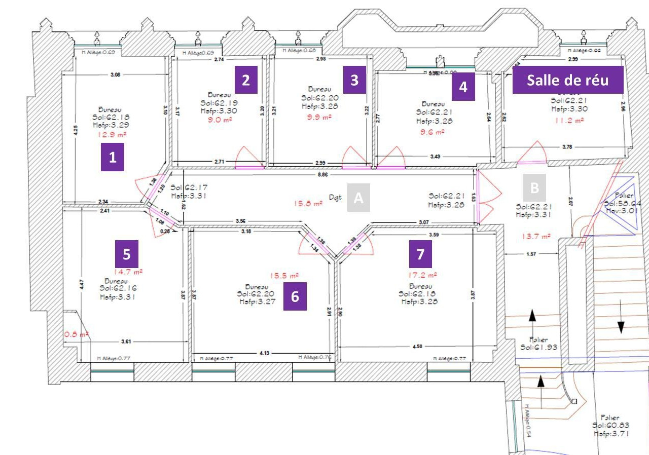 
                                                Location
                                                 À louer – Bureaux individuels de 9 à 17,20 m² à Arras - Pas-de-Calais (62)