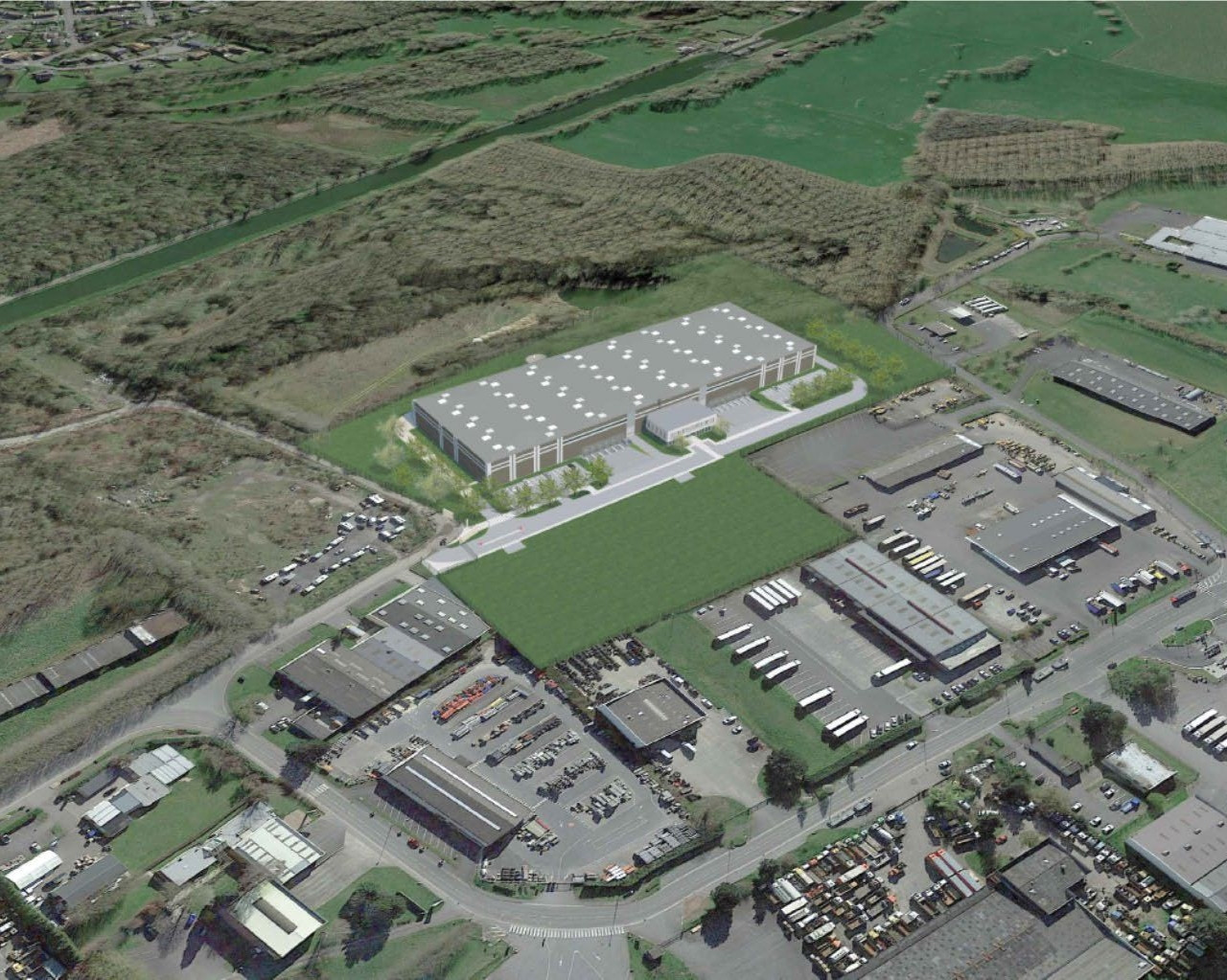 
                                                Location
                                                 À louer – Entrepôt de 12 635 m² à proximité de Cambrai – Nord (59)