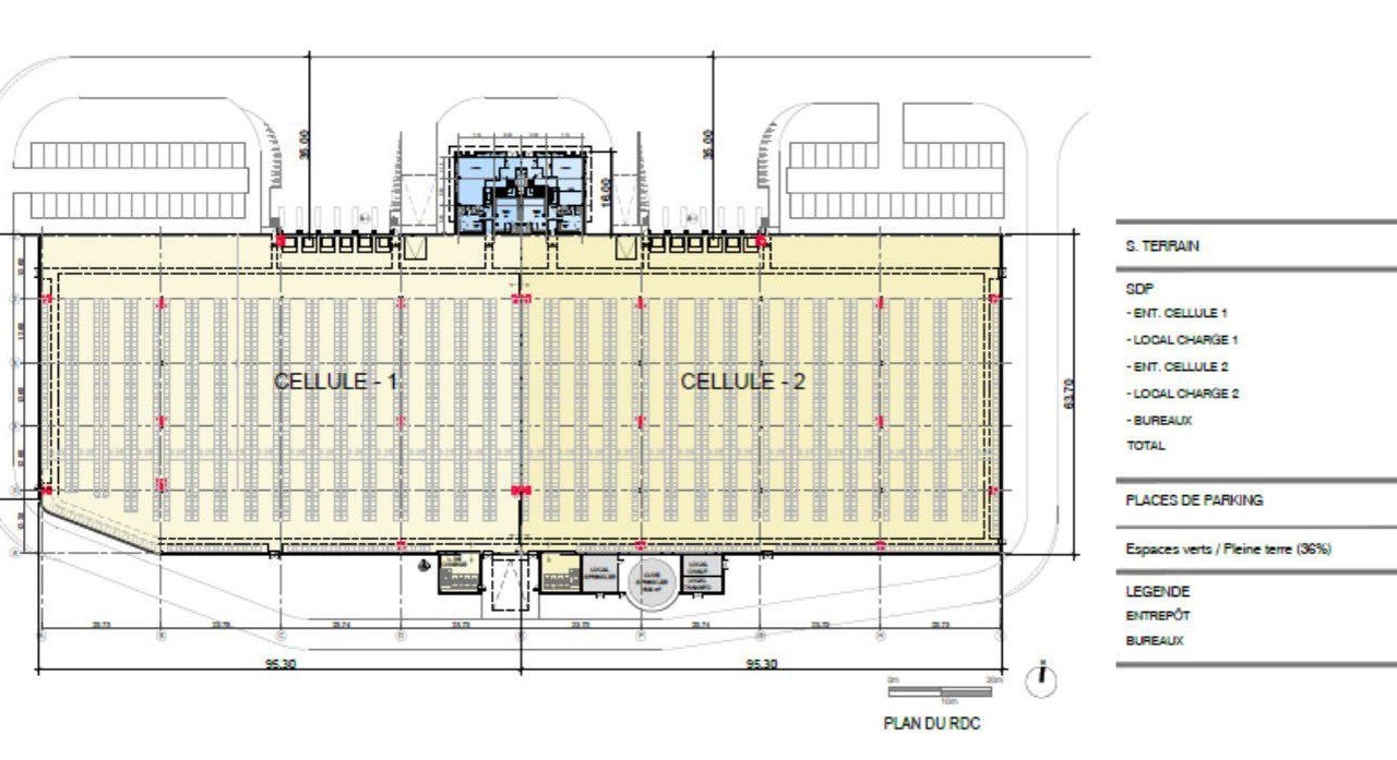 
                                                Location
                                                 À louer – Entrepôt de 12 635 m² à proximité de Cambrai – Nord (59)