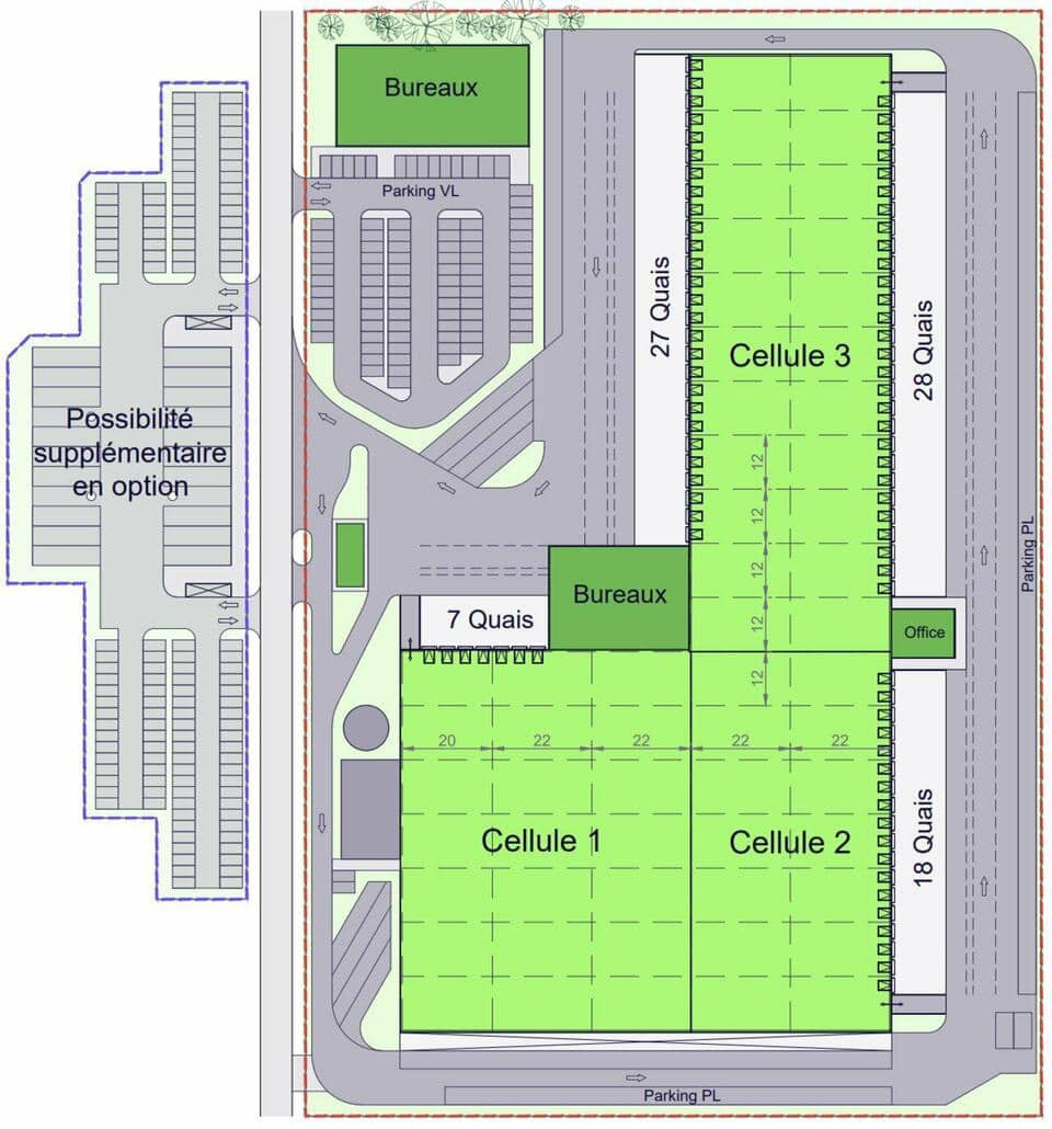 
                                                Location
                                                 À louer – Entrepôt logistique de 20 667 m² à Gennevilliers – Hauts-de-Seine (92)