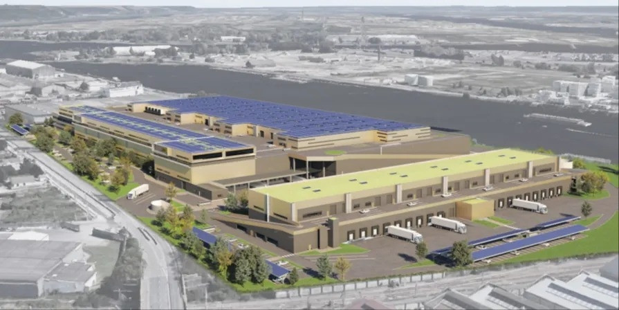
                                                Location
                                                 À louer – Entrepôt Logistique et locaux d'activités dans un bâtiment de 97 524 m² au Havre – Seine-M