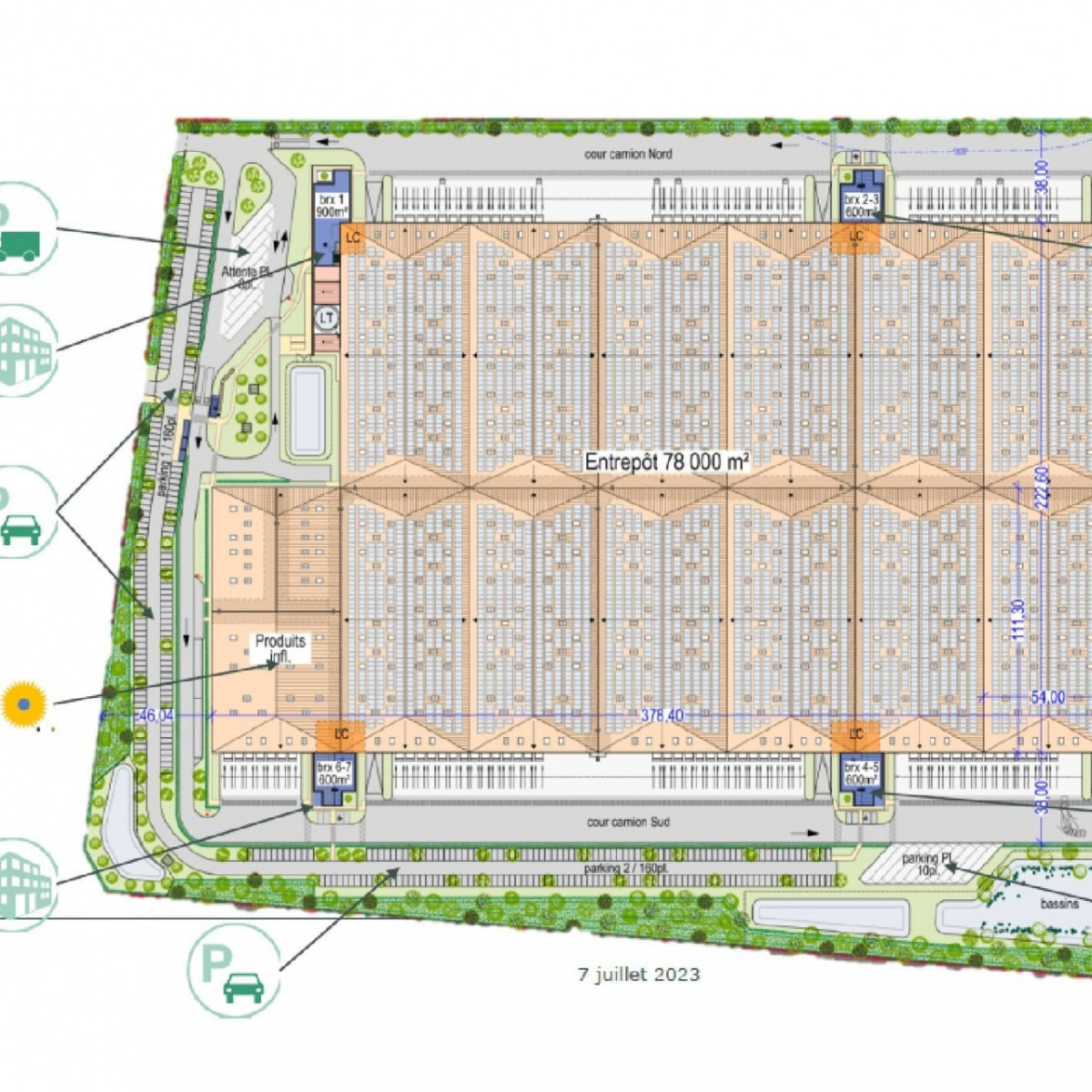 
                                                Location
                                                 À louer – Entrepôts Logistiques divisibles à partir de 24 000 m² à Auneau-Bleury-Saint-Symphorien –