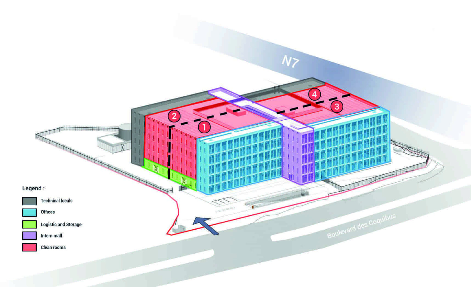 
                                                Location
                                                 À louer – Laboratoires divisibles à partir de 2 700 m² à Évry-Courcouronnes – Essonne (91)