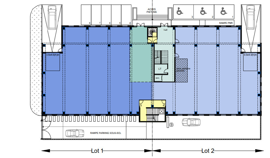 
                                                Location
                                                 À louer - Local d'activités de 1049 m² à Villeneuve la Garenne (92)