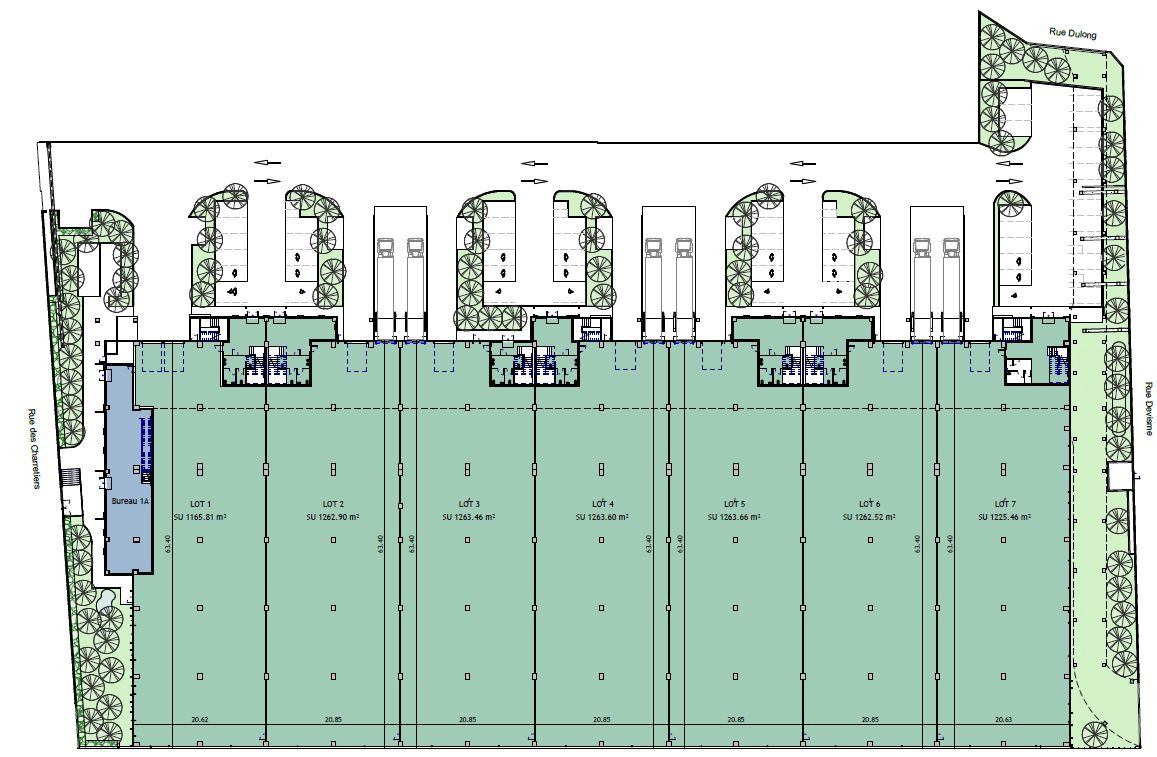 
                                                Location
                                                 À louer – Locaux d'activités de 1 088 à 1 880 m² à Argenteuil – Val-d'Oise (95)
