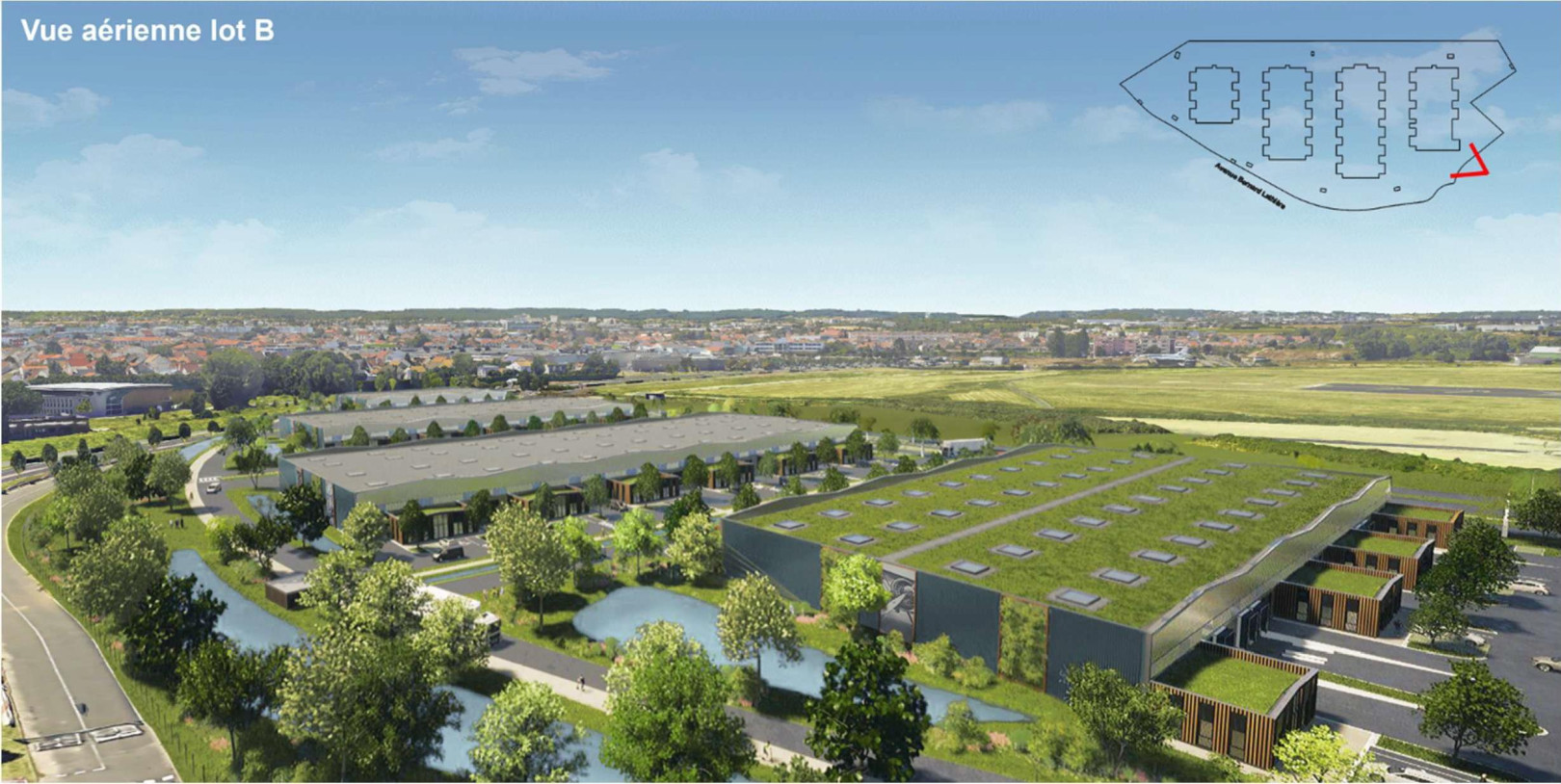
                                                Location
                                                 À louer – Locaux d'activités de 288 à 1 166 m² au sein du parc d'activités Othello – Athis-Mons (91)