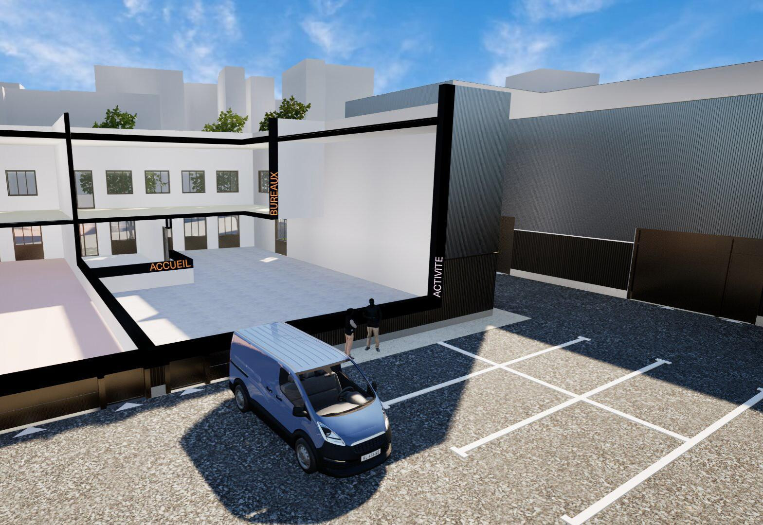 
                                                Location
                                                 À Louer – Locaux d'Activités de 311 à 712 m² à Argenteuil – Val-d'Oise (95)