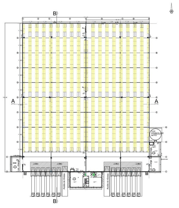 
                                                Location
                                                 À louer ou à vendre – Entrepôts industriels de 12 902 m² à Calais – Pas-de-Calais (62)