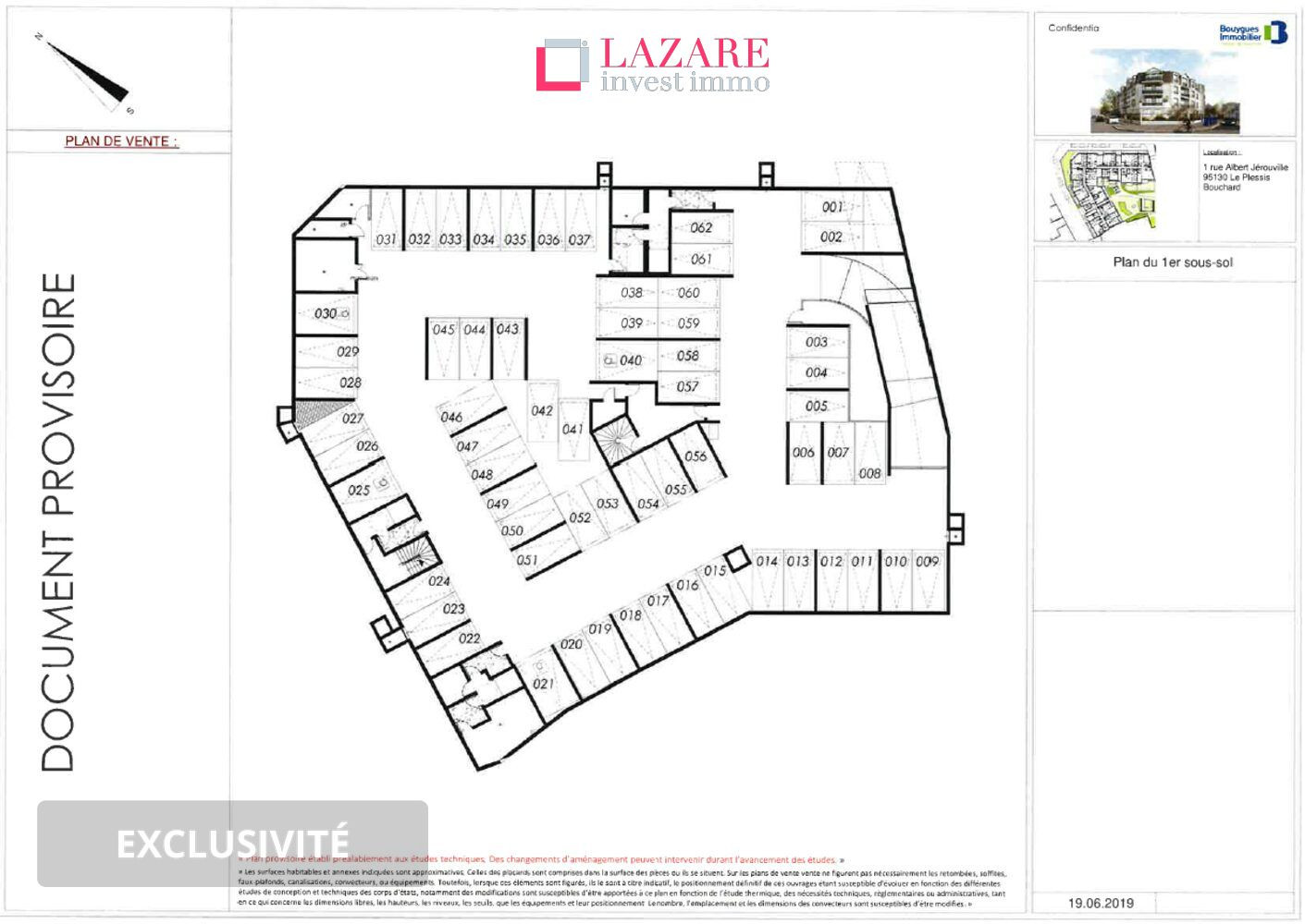 
                                                Location
                                                 A LOUER Parking en sous-sol