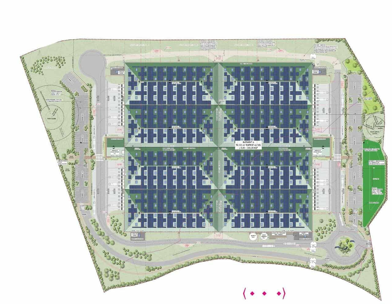 
                                                Location
                                                 À louer – Plateforme logistique composée de 4 cellules d'environ 12 000 m² à Montchanin – Saône-et-L