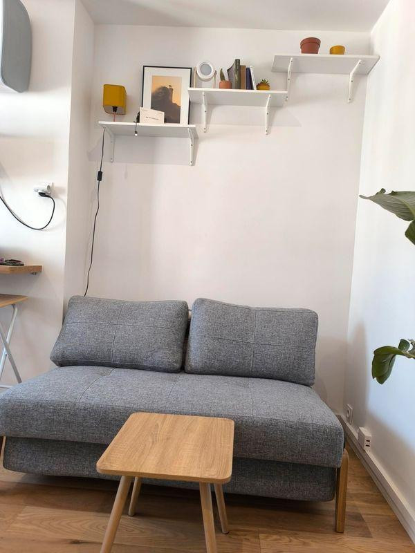 
                                                Location
                                                 A louer : Studio meublé lumineux – métro Marcadet