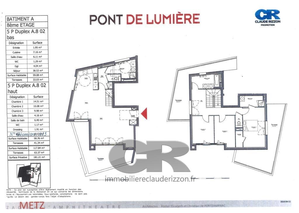 
                                                Location
                                                 A LOUER - SUBLIME T5 EN DUPLEX - METZ SAMPHITHEATRE
