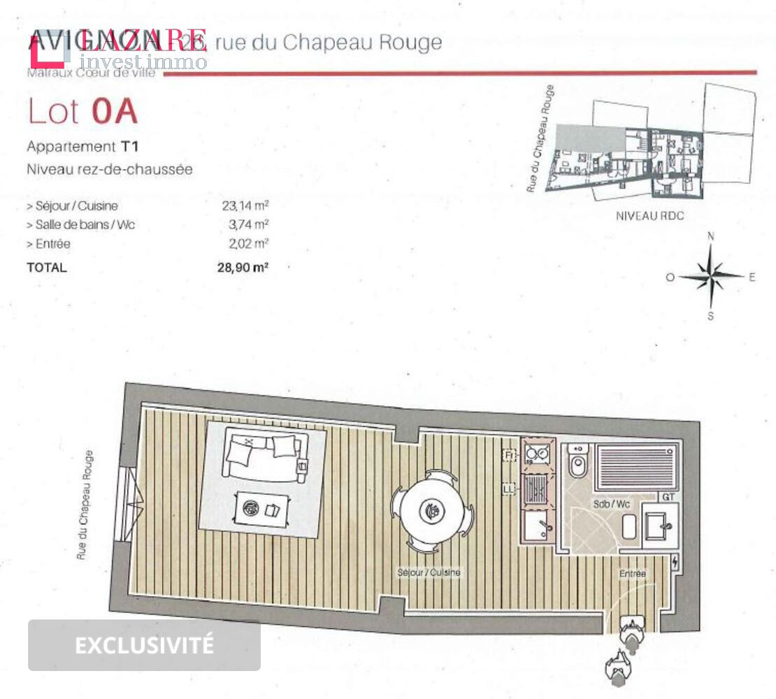 
                                                Location
                                                 A LOUER T1 refait à neuf