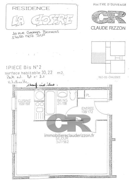
                                                Location
                                                 a louer t1bis - metz devant les ponts