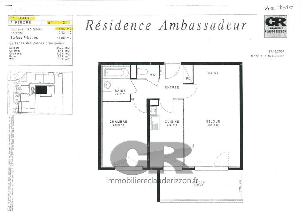 
                                                Location
                                                 A LOUER T2 - METZ SABLON