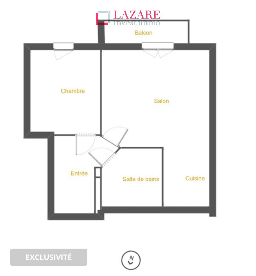 
                                                Location
                                                 A LOUER T2 meublé avec parking