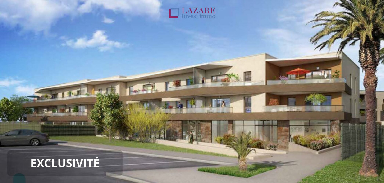 
                                                Location
                                                 A LOUER T2 neuf avec parking