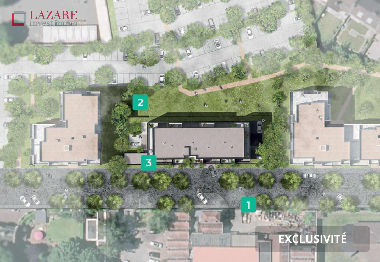 
                                                Location
                                                 A LOUER T2 neuf avec parking