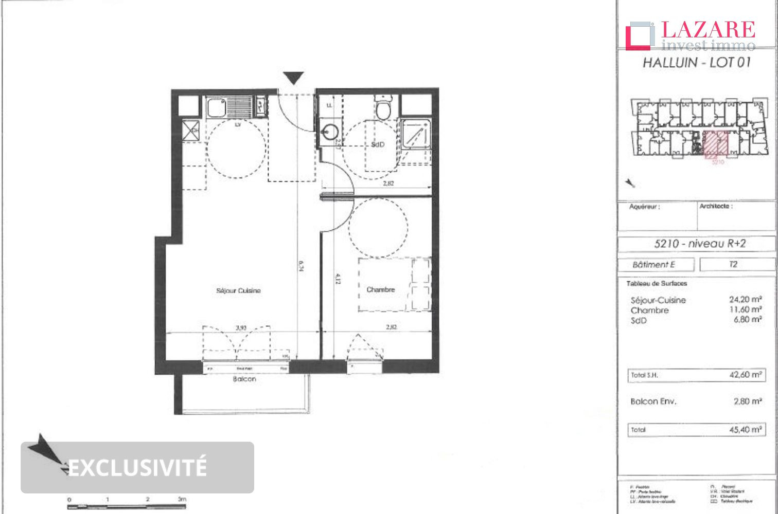 
                                                Location
                                                 A LOUER T2 récent avec parking