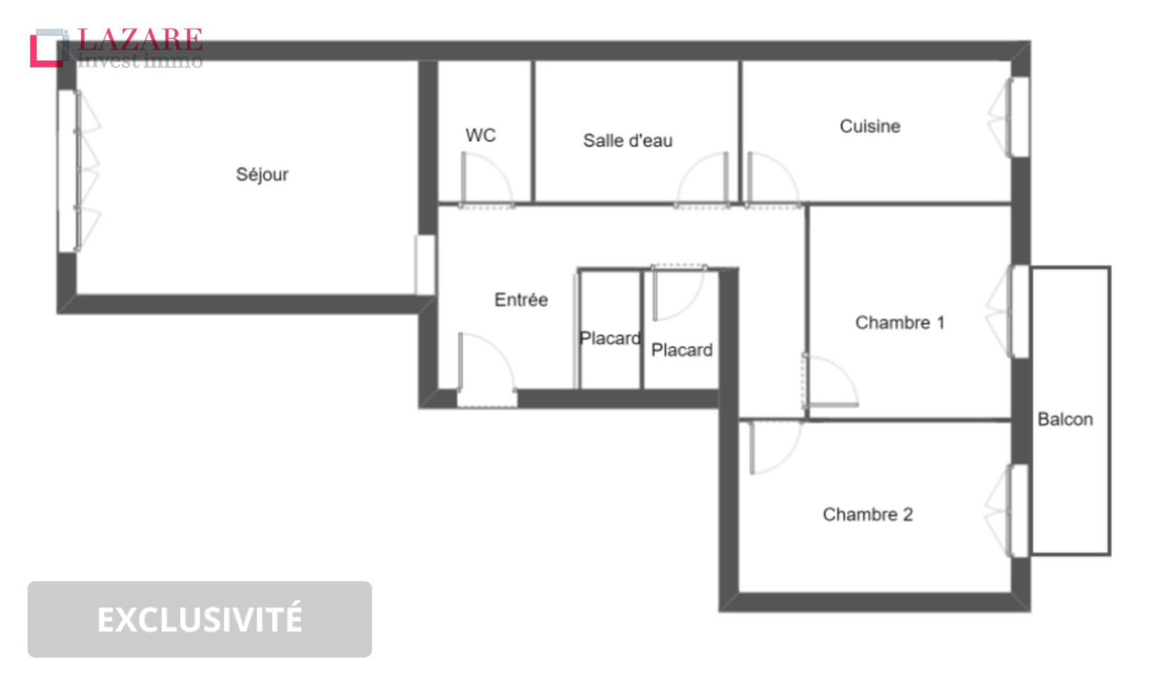 
                                                Location
                                                 A LOUER T3 avec parking et cave