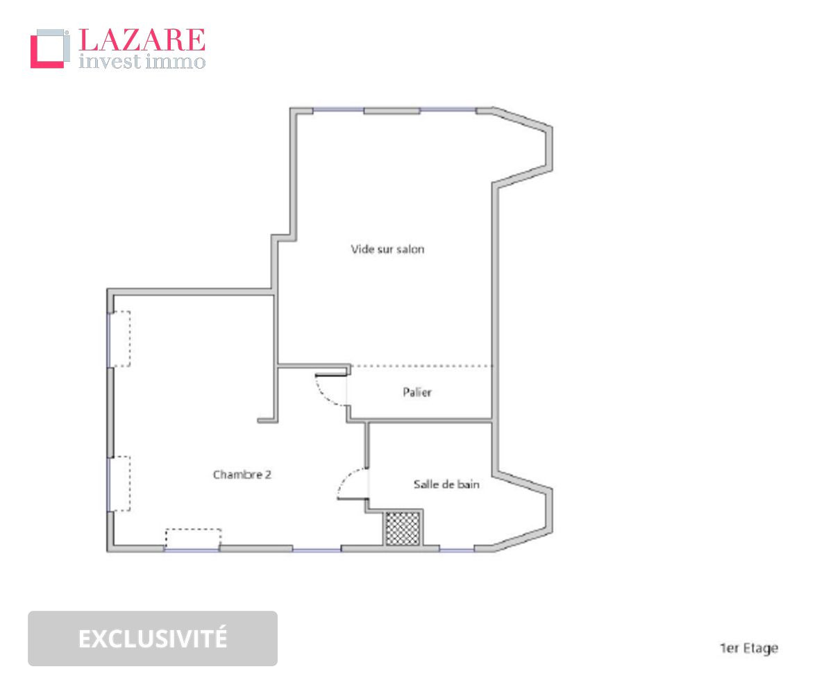 
                                                Location
                                                 A LOUER T3 duplex avec 2 parkings