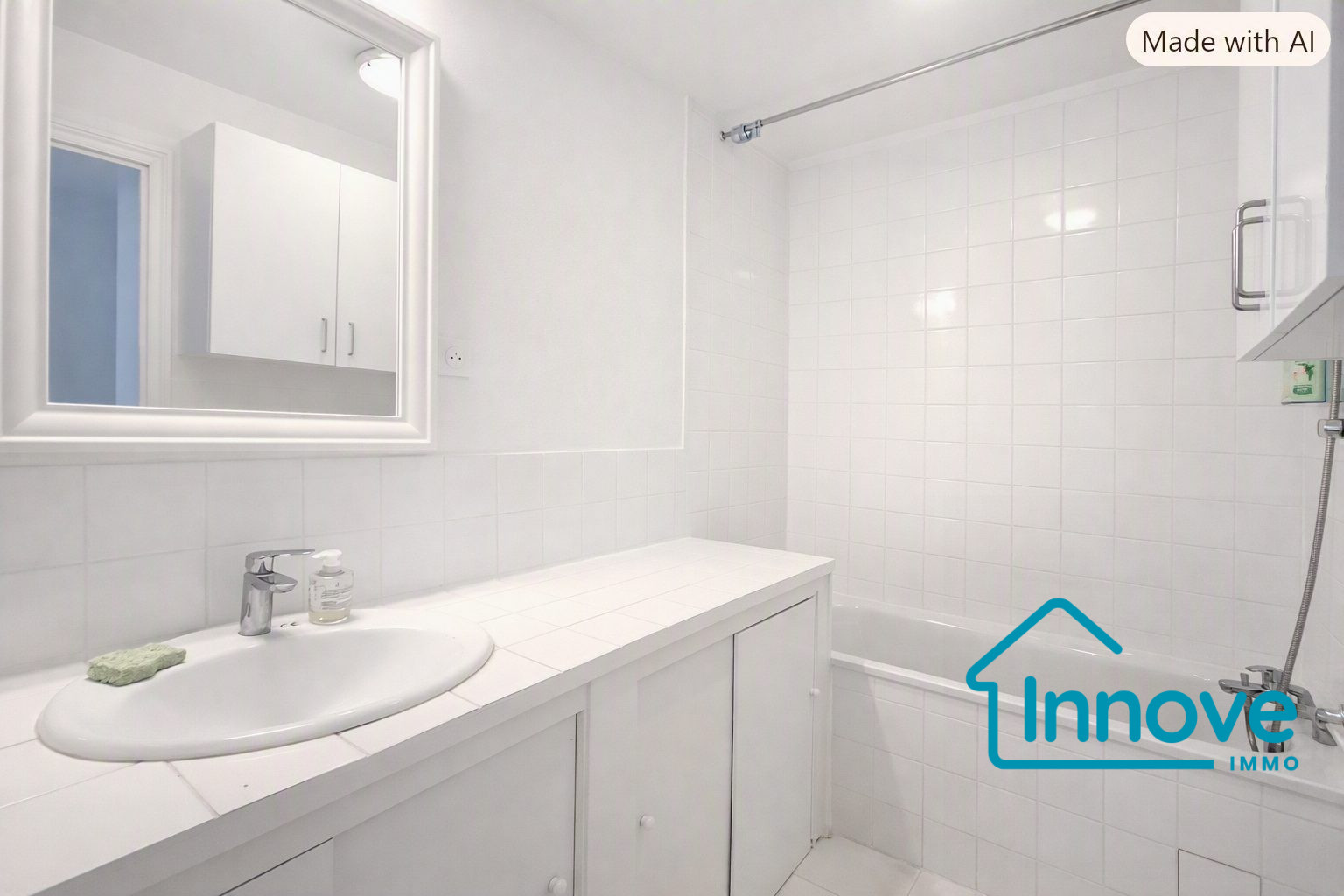 
                                                Location
                                                 À louer - T3 meublé de 85m² - Avec parking