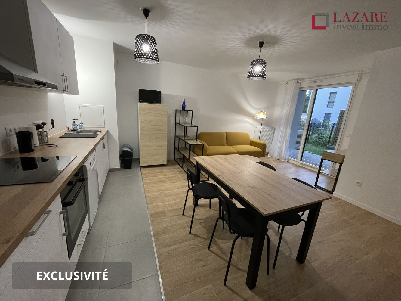 
                                                Location
                                                 A LOUER T3 meublé neuf avec parking