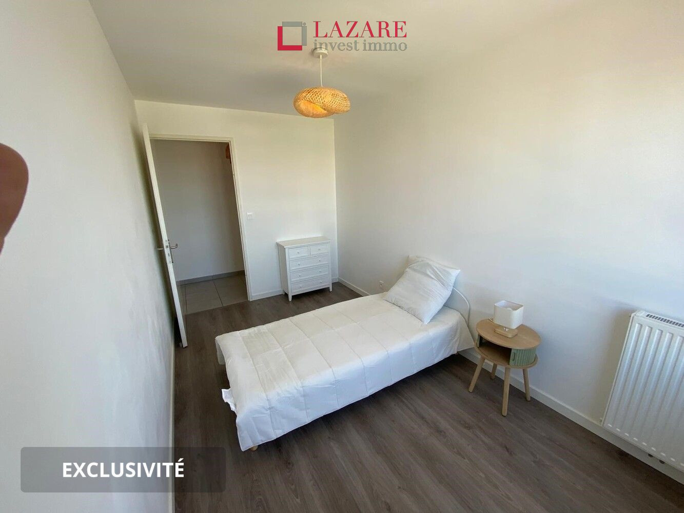 
                                                Location
                                                 A LOUER T3 Meublé récent avec parking