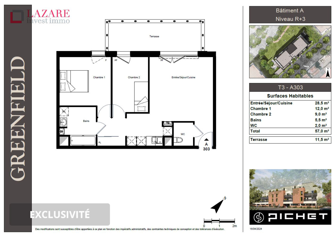 
                                                Location
                                                 A LOUER T3 neuf avec 2 parkings
